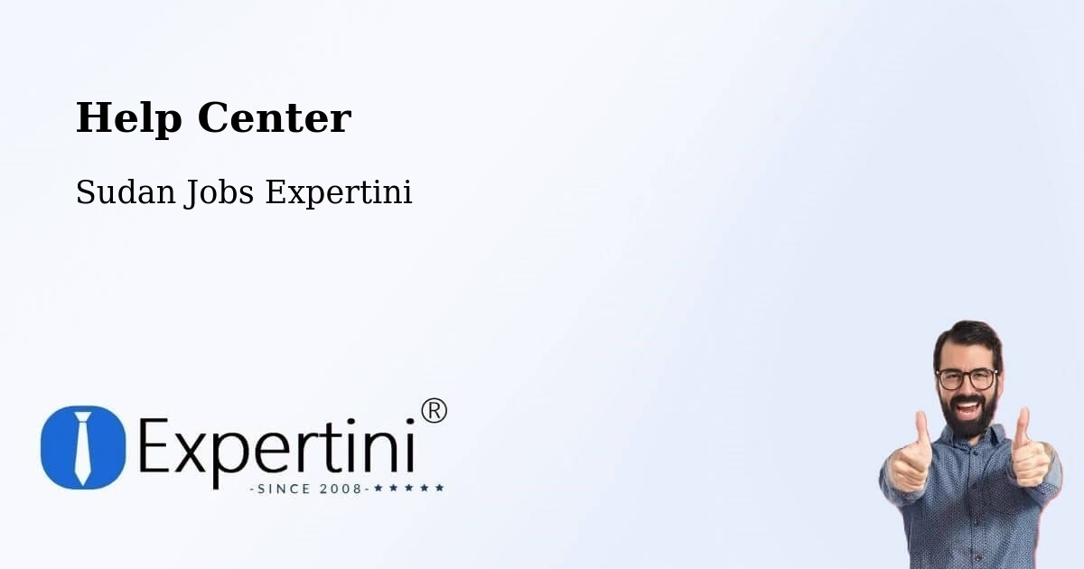 Help Center – Umm Ruwaba - Sudan Jobs Expertini